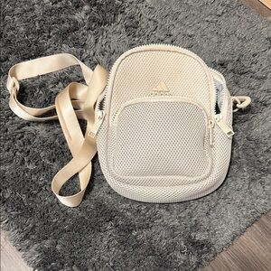 Adidas Beige Mesh Backpack